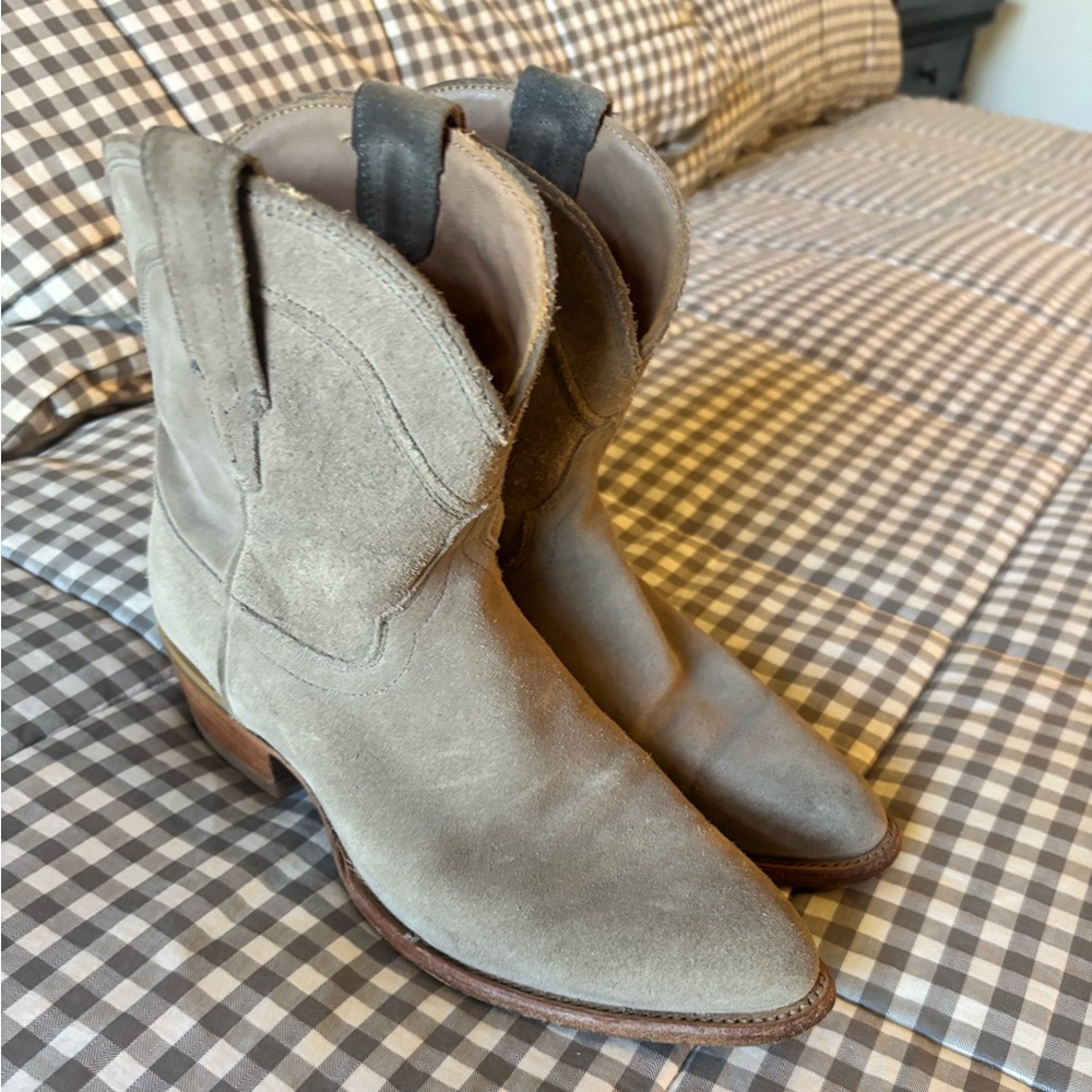 Tecovas The Lucy Suede Cowboy Women’s Boots 8.5 B